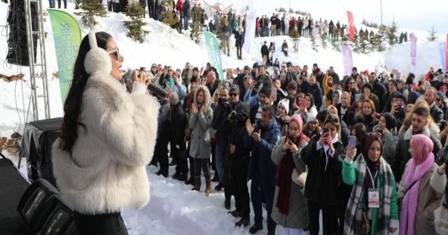 Çambaşı Yaylasında "20. Çambaşı Kış Festivali" yapıldı.